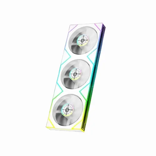 Karnage Sunbeam 360 ARGB Single Frame White Cabinet Fan